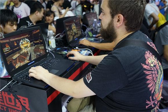 chinajoy chinajoy2015 混沌试炼 chinajoy游戏试玩 chinajoy试玩现场