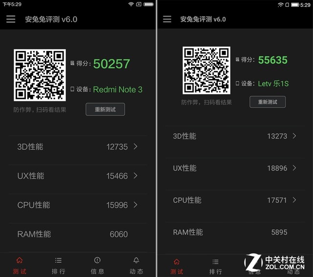 乐1s对比红米Note 3（先不发） 