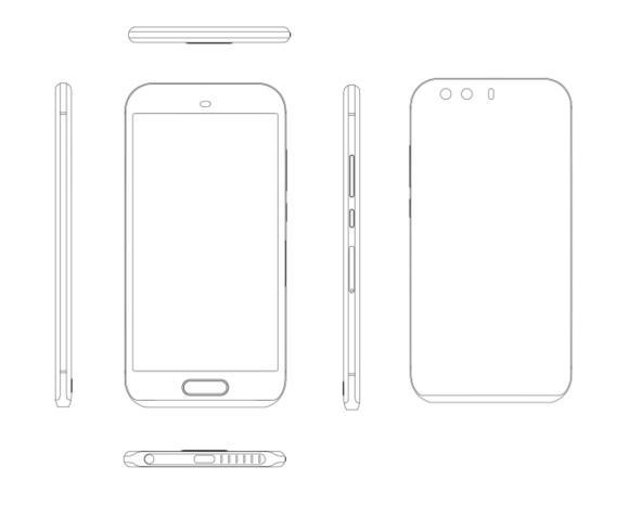 疑华为P9设计图泄露 双摄像头+4GB RAM 