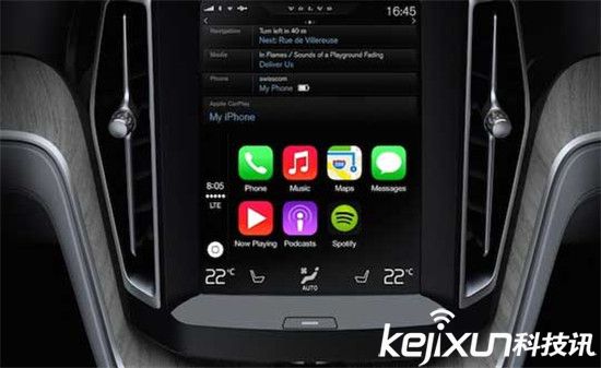 智能汽车操作系统竞争激烈　苹果CarPlay获得领先