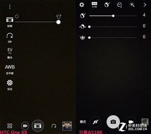 中端新贵 三星新A5/HTC One X9全面对比 