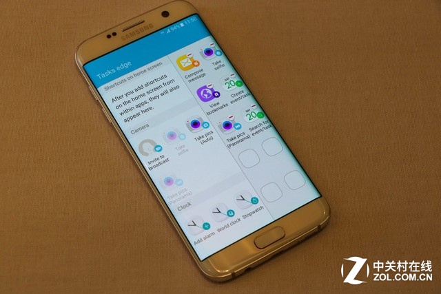 三星S7 edge换装 侧面屏幕到底能干啥