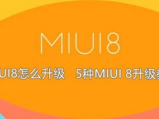 MIUI8怎么升级 5种MIUI 8升级教程