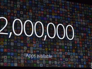 苹果公布App Store数据 应用数量超200万款