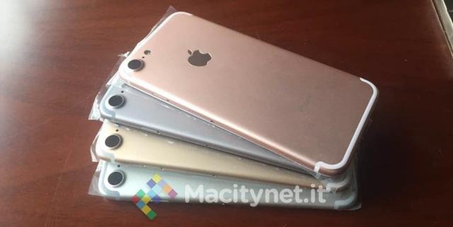 iPhone 7最新照片曝光 深空黑配色消失