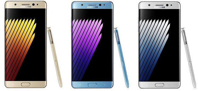 三星Note 7外观完全曝光：正面和背面都是曲面