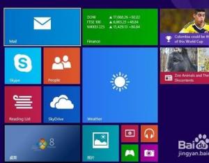 window8系统如何让天气显示在metro界面中