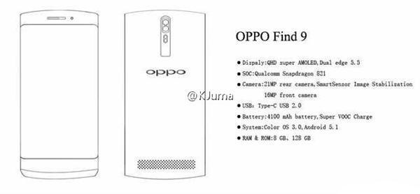 小米6最强对手来了 OPPO Find9搭骁龙835+8G内存+双摄