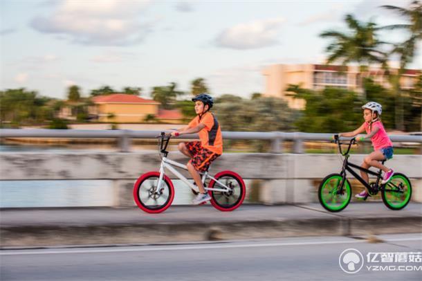 真·玩的飞起系列：电动版BMX极限运动小轮车