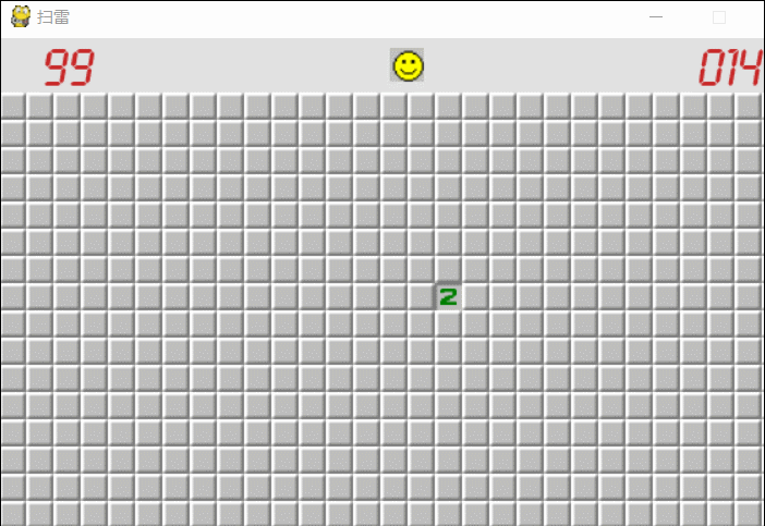 Python编程实现扫雷小游戏