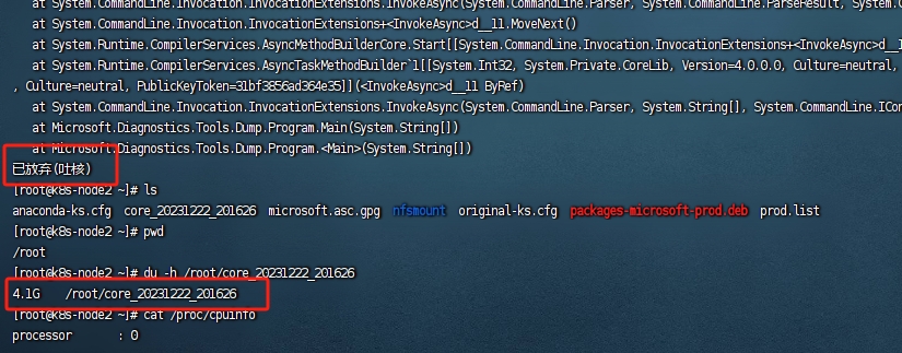 dotnet-dump工具使用