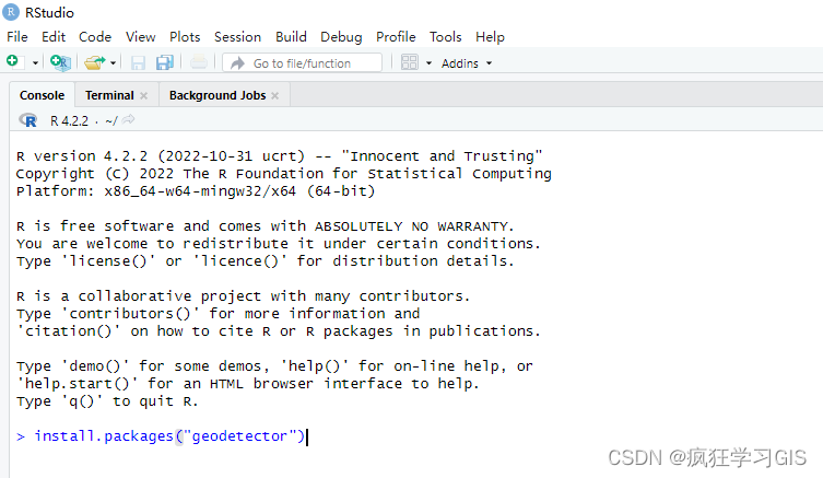 地理探测器R语言实现:geodetector