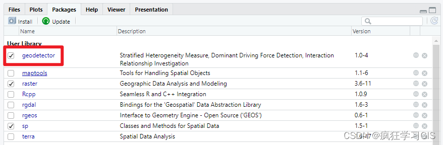 地理探测器R语言实现:geodetector