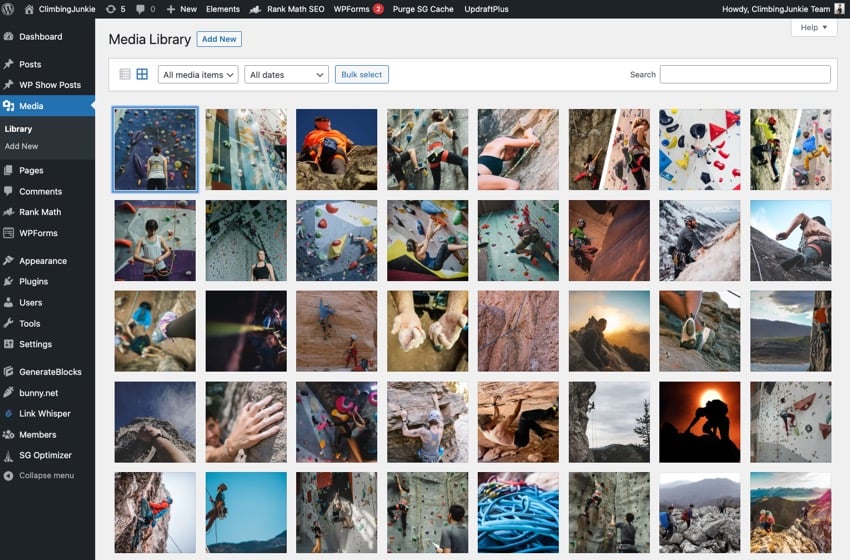 WordPress中发现附件ID、查找附件ID的方法