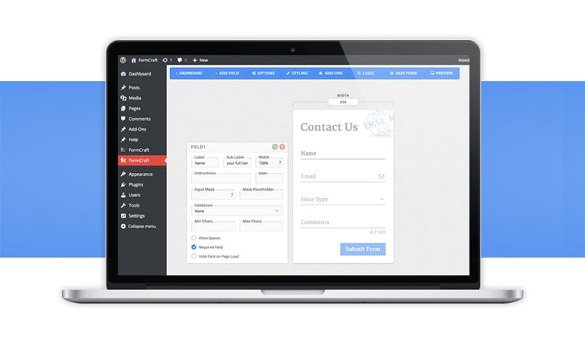 比较Quform和FormCraft:顶级WordPress表单构建插件对比