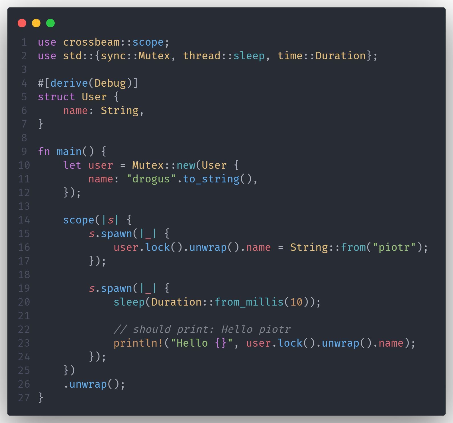Rust中的并发性:Sync 和 Send Traits标记 trait
