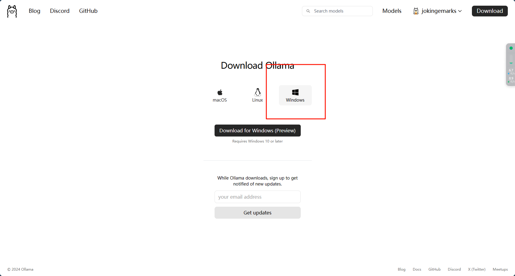 使用ollama + AnythingLLM快速且简单的在本地部署llama3