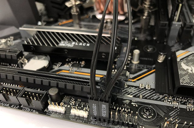 机箱上的跳线接在主板那些位置?台式电脑主板接线示意图解教程