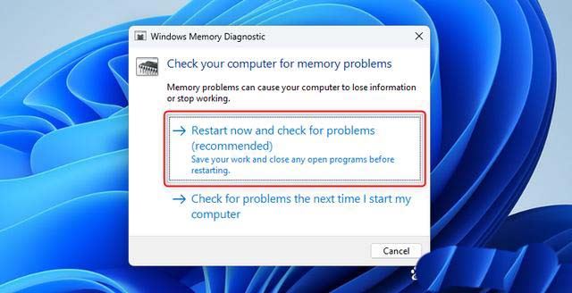 判断电脑内存故障/是否存在问题的几种常见方法