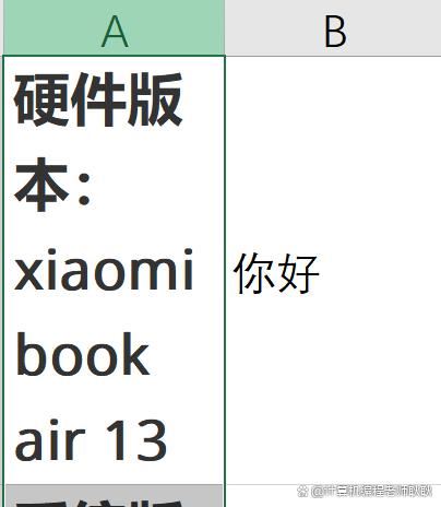 Excel表格中文字溢出单元格的解决办法