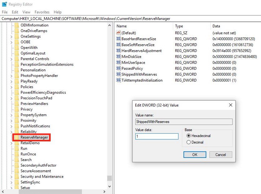 Win10预留7GB空间怎么取消?Win10 19H1禁用7GB空间占用方法