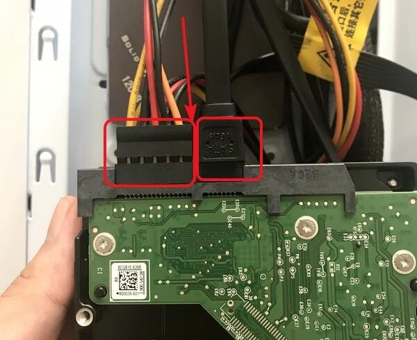 台式电脑加新/旧机械硬盘+分区教程