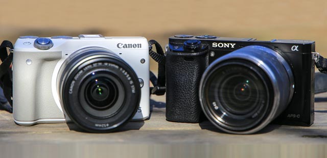 入门无反之争 佳能EOS M3对比索尼A6000