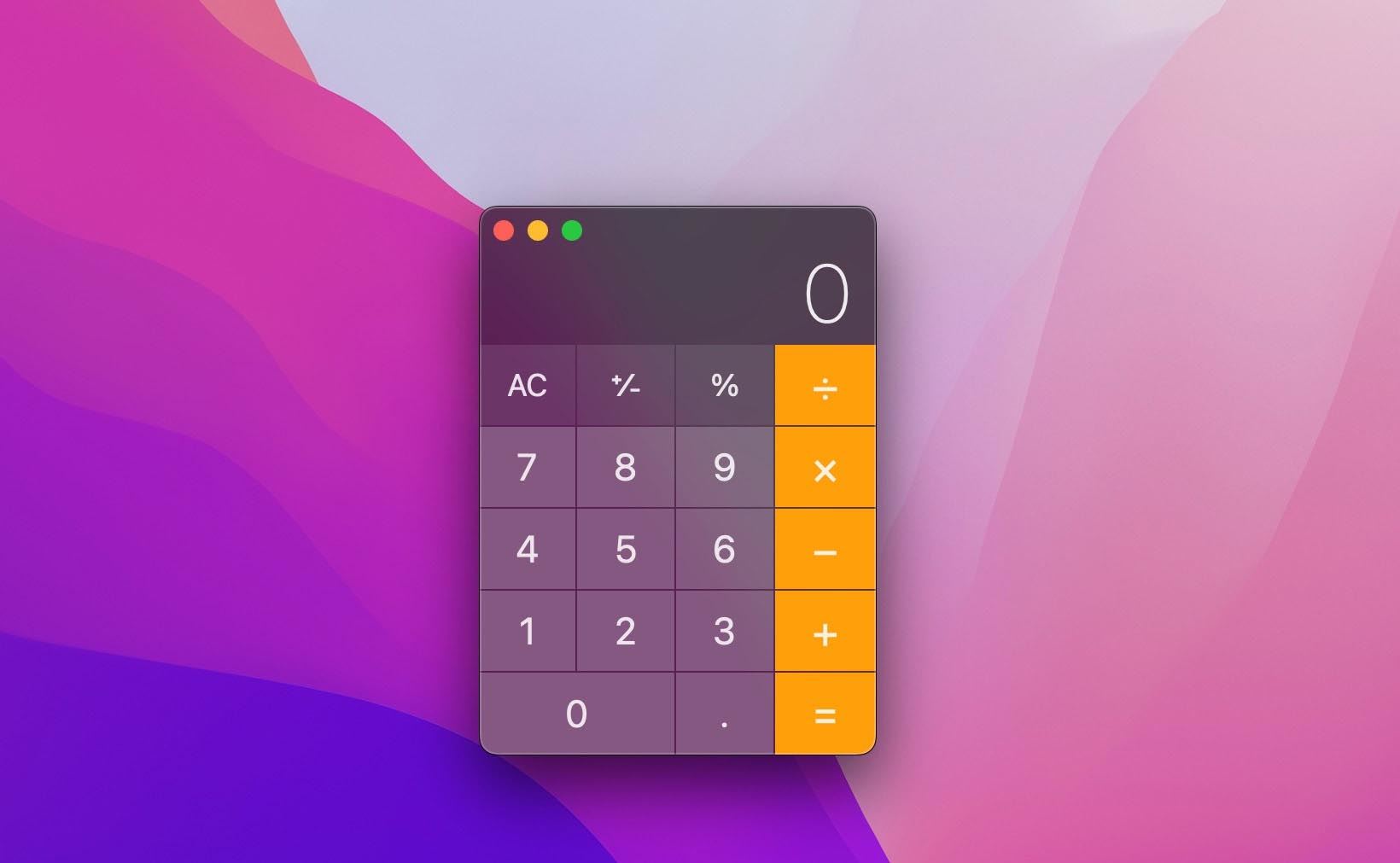 MacOS科学计算器启用方法和科学计算器快捷键用法