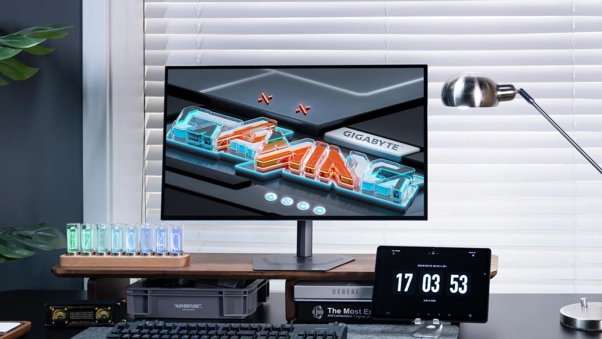 技嘉MO27Q28G电竞显示器测评，高性价比W-OLED电竞屏!